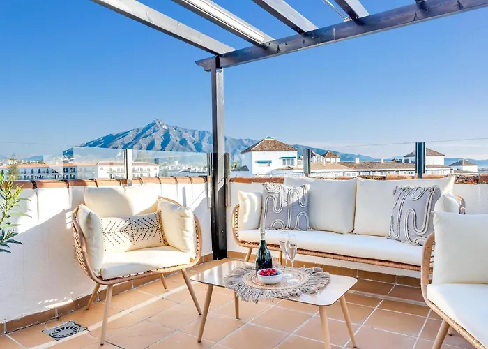 Апартаменты Precioso Atico Con Vistas Al Mar Ref. 771 Марбелья