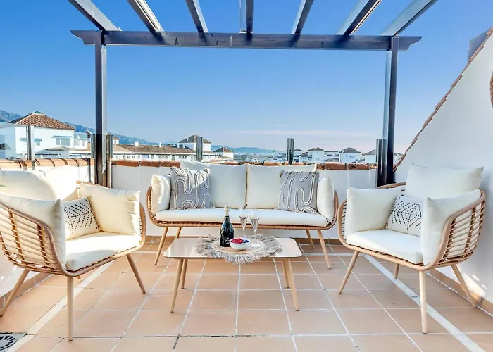 Precioso Atico Con Vistas Al Mar Ref. 771 Марбелья